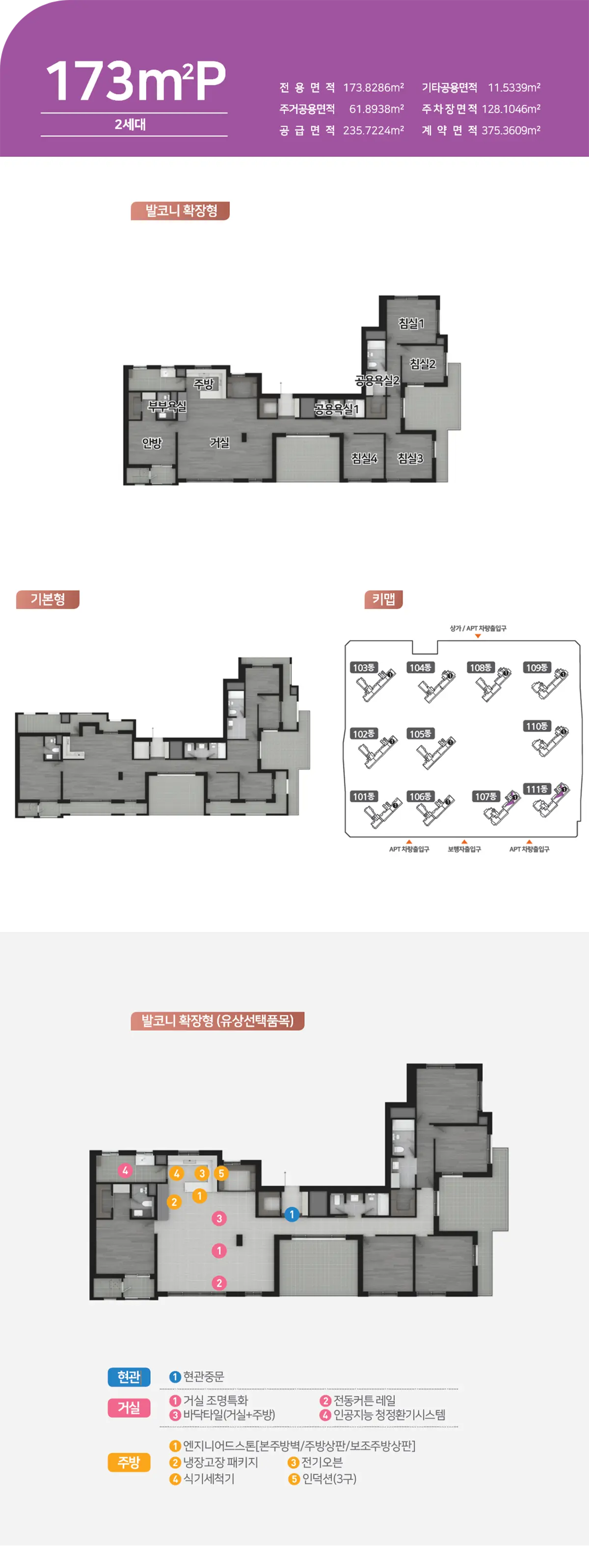 173P타입 구조